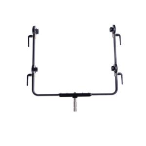 Aputure Dual Head Yoke for Nova P600C LED Panel in Black/Silver