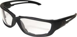 Edge Tactical Eyewear Blade Runner Safety Glasses - XL Size, Black Frame, Clear Lens, One Size, GSBR-XL611