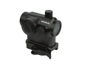 Konus Pro Nuclear Matte Black 1x22mm 3 MOA Red/Green Dot Reticle 181670 