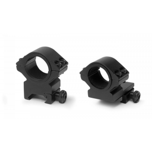 Konus 2-Piece Riflescope Rings 30mm & 1" (Insert-Style) - Matte Black KL7218