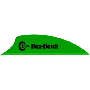 Flex Fletch SK2 Vanes Flo Green 2 in 39 pk SK-2-FG-39 SK-2-FG-39