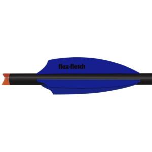 Flex Fletch Silent Knight 300, Blue 3 in. 36 pk., SK-300-BLU