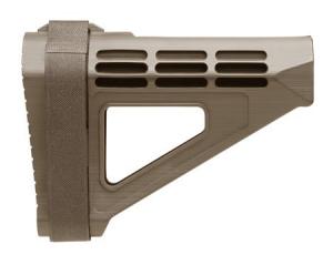 SB Tactical SBM4 Pistol Stabilizing Brace Flat Dark Earth