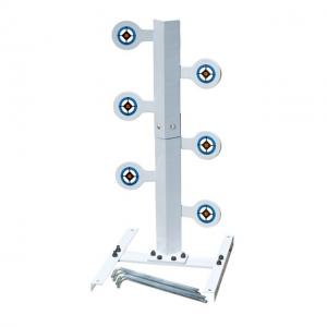 Do All Outdoors Range Ready .22 Dueling Tree w/ Tension Lock Technology, White, RRDT22