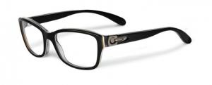 Oakley Junket Eyeglasses 108701-52 - Black Shadow Frame