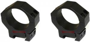 Vector Optics Tactical Riflescope Rings, 34mm Tube, Picatinny, 10.4mm Height, 6061-T6, Matte, Black, SCTM-23B