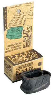Strike SIEMPG42B   Magazine Floor Plate for Glock 42 Black Finish SIEMPG42B