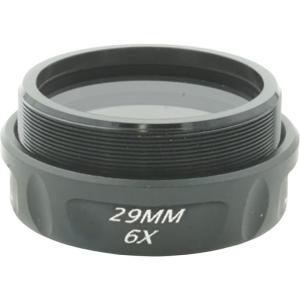 SureLoc Lens Center Drilled 29mm 6x, Clear, SL52296
