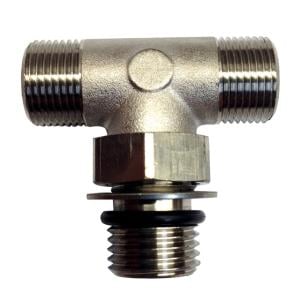Uflex USA Boss Style T-Fitting - Nickel, 71955T