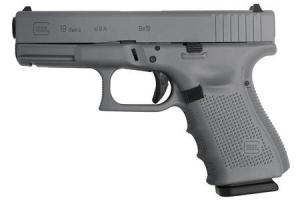 Glock 19 Gen 4 Pistol 9mm 4in 15rd Tactical Gray  UG-19502-03TG UG-19502-03TG