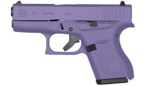 Glock 43 9mm Single Stack 3.41in Barrel Royal Purple 6rd PI-43502-01-RP PI-43502-01-RP