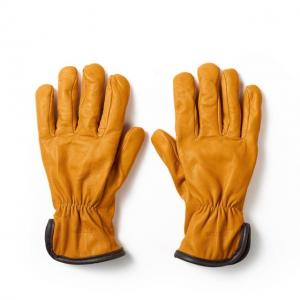 Filson Original Lined Goatskin Gloves, Tan, Large, 11062022-Tan-L