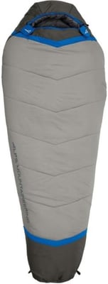 ALPS Mountaineering Aura 20 Sleeping Bag, Regular, Gray/Charcoal, 4611933