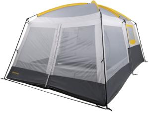 Browning Camping Big Horn 5-Person Tent & Screen Room, Charcoal/Gray, 5591510