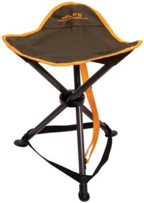 ALPS Mountaineering Tri-Leg Stool, Clay/Apricot, 8120970
