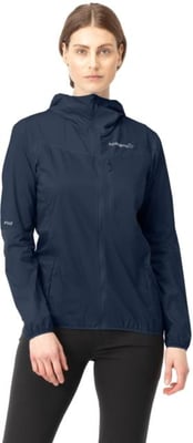 Norrona Falketind Aero Hooded Jacket - Women's, Indigo Night, Small, 1809-22 2295 S
