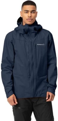 Norrona Falketind Gore-Tex Paclite Jacket - Men's, Indigo Night, Large, 1812-22 2295 L