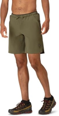 Norrona Senja 9inch Flex One Shorts - Men's, Olive Night, Small, 5805-23 3301 S