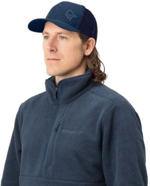 Norrona Trucker Mesh Snap Back Cap, Indigo Night, 3422-22 2295 ONE SIZE