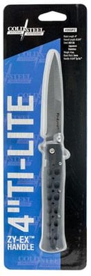 Cold Steel 26SP Ti-Lite Folder AUS-8 Spear Point Blade Zytel 26SP