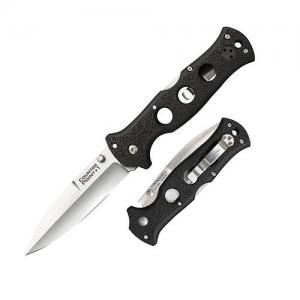 Cold Steel 10AB Counter Point Folding Knife I, 4" Japanese AUS-10A Satin Spear Point Blade, Black Griv-Ex Handle 10AB