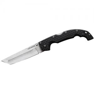 Cold Steel Voyager Knife Tanto 5.5-inch Plain Edge BD1 Steel 705442017974