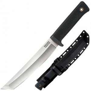 Cold Steel Recon Tanto in San Mai 11 3/4in Fixed Blade Knife, Black/Silver, 35AM 705442018087