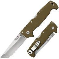 Cold Steel Sr1 Folder 4.0 In Tanto Plain Od Green G-10 Hndl 62LA