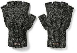 Filson Fingerless Knit Gloves, Charcoal, Medium, 20020938-Charcoal-M 706030526496
