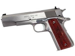 Springfield 1911 Mil-spec .45 Auto 5in Stainless Steel 3 Mags CA Compliant 706397958947