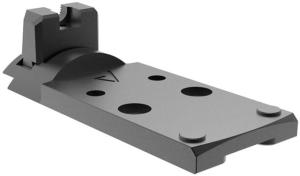 Springfield Armory HEX Wasp Agency Optic System Mounting Plate, Black, PH5077N-WASP-PLATE-RET