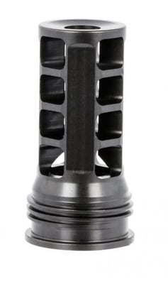 OSS SUPPRESSORS 1598 QD 338  Muzzle Brake 338 Caliber 3/4"-24 tpi Black Muzzle Brake-QD 338 3/4x24