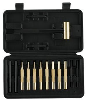ProMag PM058 Gunsmith Brass Hammer/14 Piece Punch Set