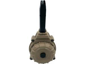 ProMag Magazine FN AR-15 5.7x28mm 55-Round Drum Polymer Flat Dark Earth - 563330
