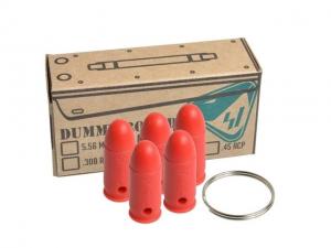 Strike Industries Dummy Rounds - .45 ACP, Red, SI DR-45ACP 708747544275