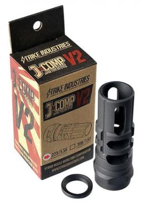 Strike Industries JComp V2 AR-15 .223/5.56mm Steel Black JCOMP2-223/5.56 JCOMP2-223/5.56