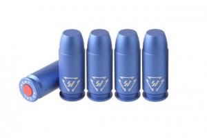 Strike Industries Aluminum Dummy Round .40 cal - 5PCS/PK, Blue, One Size, 708747548464 SIDRAL40CALBLU