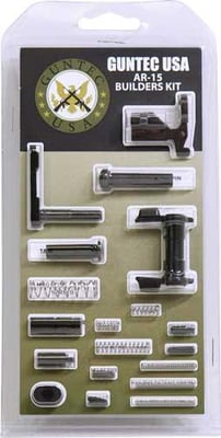 Guntec USA  GUNTEC AR15 LOWER PARTS KIT AMBI W/O GRIP & TRIGGER GROUP BUILD-KIT-AMBI