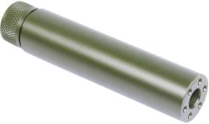 Guntec USA AR-15 5.5in Fake Suppressor, Anodized Green, 5.5FAKE-AR-GREEN 55FAKEARGREEN