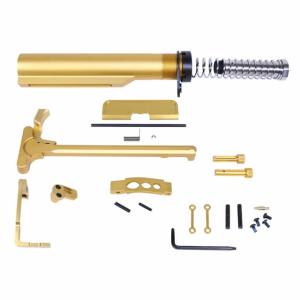 Guntec USA AR-15 Essentials Kit, Anodized Gold, EKIT-GOLD 709016734946