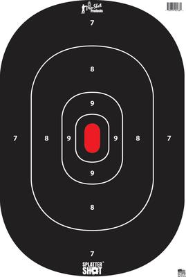 Pro-Shot Tactical Precision Targets 12x18in 8pk SILH-INTP-8PK