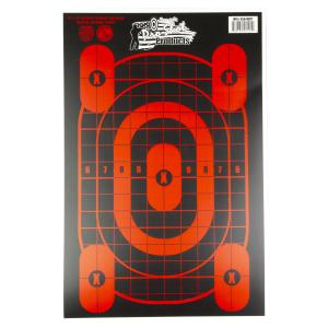 Pro-Shot Products Silhouette Insert Defensive Tactical Training Target 12"X18" - 4 SILH-INDTT-4PK