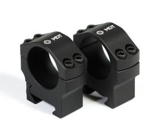 MDT 30mm Premier Scope Ring, 1.00 inch, Medium, Black, 103347-BLK