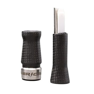 Power Calls Mallard Duck Call, Impulse2 CTi, Double Reed, Black Carbon Fiber 21511