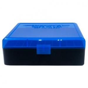 Berry's Manufacturing Ammo Box Blue .44 Mag / .45 LC 100-Rounds 711148020705