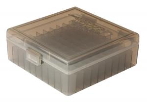 Berrys Manufacturing 003 AMMO BOX .38/357 100RD SMOKE 711148030100