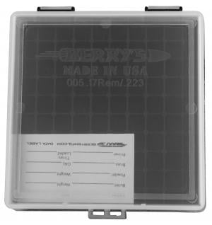 Berrys Manufacturing 005 AMMO BOX 223/556 100RD CLR/BK