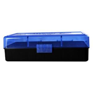 Berry's Manufacturing Ammo Box Blue / Black 50-Rounds Multi-Caliber 38618
