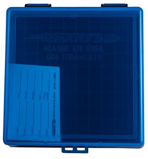 Berrys Manufacturing 005 AMMO BOX 223/556 100RD BLU/BK