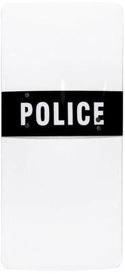 Haven Gear Anti-riot Shield, 4mm, Polycarbonate, 48in, Clear, HG-SH2448-4 HGSH24484